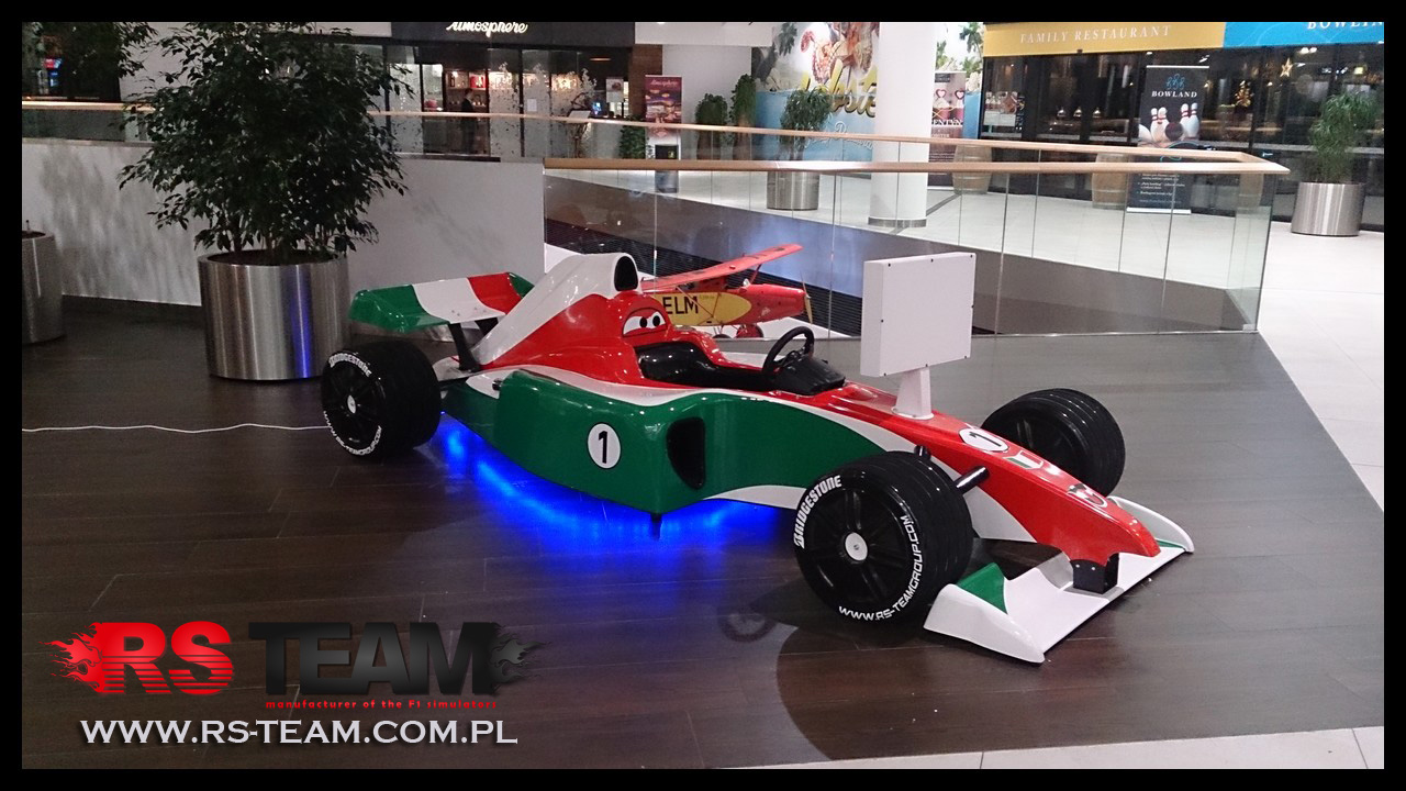 symulator bolidu F1 rs team
